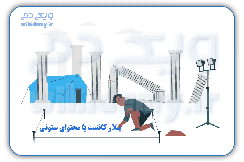 محتوای  پیلار (ستونی) در سئو: کلید استراتژی‌ های محتوای هدفمند