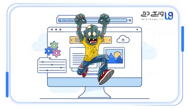 عکس گرافیکی برای صفحات زامبی که از نظر ساختاری و فنی زامبی شده اند