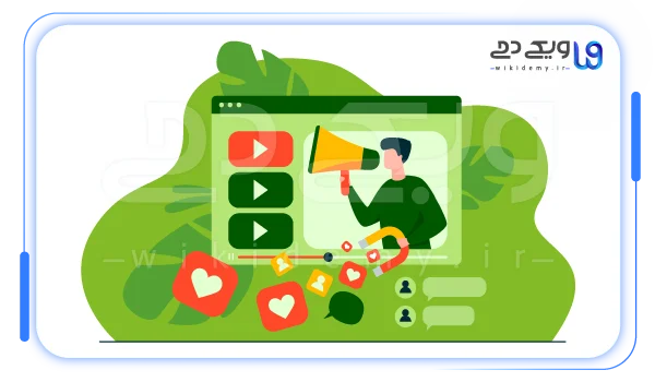 عکس گرافیکی برای نشان دادن مهم بودن محتواهای همیشه سبز