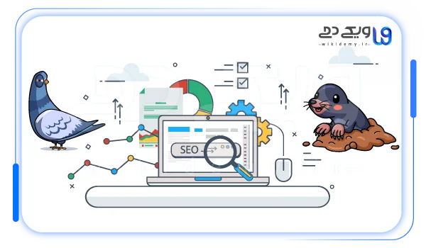 تفاوت الگوریتم موش کور با الگوریتم کبوتر (Possum vs Pigeon)